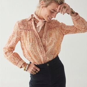 NWT Maison Hotel Bob Blouse